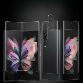 Película p/ Samsung Hydrogel Z Fold 4 - Proteção Completa 4 em 1
